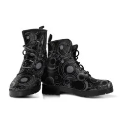 Men's Gallifreyan Vegan Boots, FREE Shipping -Vintage Veil Clothing Store REG572 a5bd3430 fe36 4248 9a88 0f442cede27e