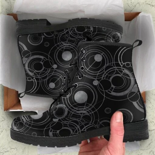 Men's Gallifreyan Vegan Boots, FREE Shipping - Image 7