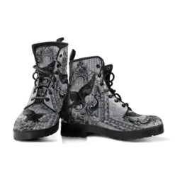 RAVEN Gothic Grey, Vegan Men's Boots, FREE Shipping -Vintage Veil Clothing Store REG582 212b6bf5 5907 47e6 a912 bc290f2fe9d6