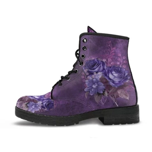 Mystery Roses Vegan Women's Boots, FREE Shipping - Image 2