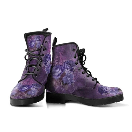 Mystery Roses Vegan Women's Boots, FREE Shipping - Image 3