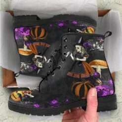 Alice Halloween Wonderland, Vegan Women's Boots, FREE Shipping -Vintage Veil Clothing Store REG89ALICEGOTHICHALLOWEEN4