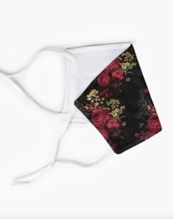 Red Roses -Mask -Vintage Veil Clothing Store RedRosesmask2