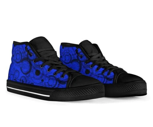 Blue Gallifrey, Men's Hi Tops, FREE Shipping - Image 6