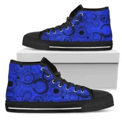 Blue Gallifrey, Men's Hi Tops, FREE Shipping -Vintage Veil Clothing Store SN2DoctorWhoGallifreyanBlueHiTopSneakers 6310a053 e1c9 4d0a 91f5 170b45664807