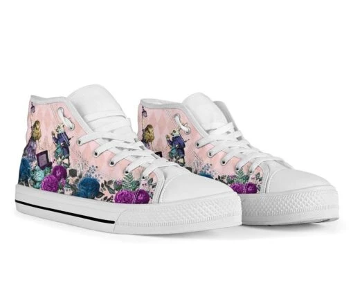 Sweet Alice In Wonderland Hi Tops, FREE Shipping - Image 5