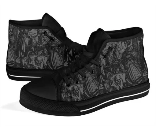 Dance Of Death, Men's High Top Sneakers, FREE Shipping - Image 2