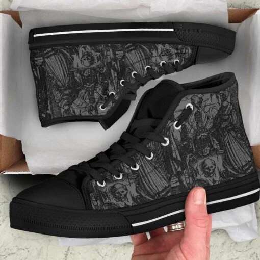 Dance Of Death, Women's Hi Tops, FREE Shipping - Image 2