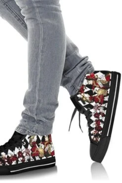 Queen Of Hearts, Women's Sneakers, FREE Shipping