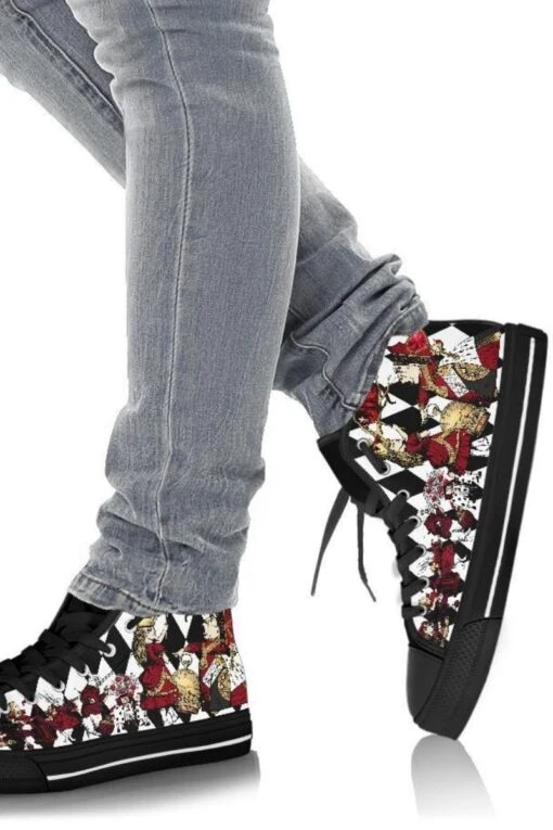 Queen Of Hearts, Women's Sneakers, FREE Shipping