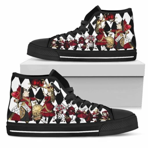 Queen Of Hearts, Women's Sneakers, FREE Shipping - Image 5