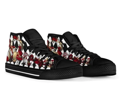 Queen Of Hearts, Women's Sneakers, FREE Shipping - Image 4