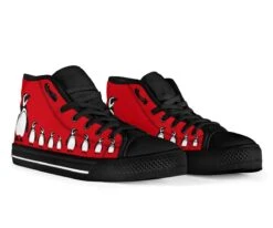 RED Penguin Women's Sneakers, FREE Shipping -Vintage Veil Clothing Store SNPEN21 bcde6ebe c074 46e0 9526 aae4191cc62b