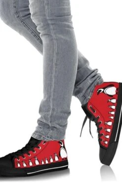 RED Penguin Women's Sneakers, FREE Shipping