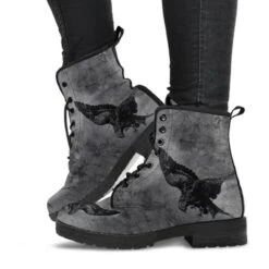 STORM RAVEN, Vegan Women's Boots, FREE Shipping -Vintage Veil Clothing Store STORMRAVENRAV12 d86894bf 3b2a 498d a3de 70f1f9730862