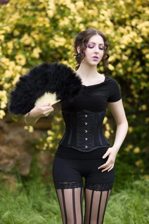 Lace & Satin Under Bust Corset
