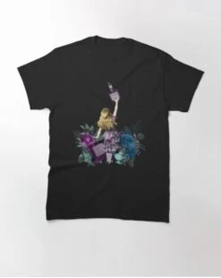 Alice On Black Women's Classic T-shirt -Vintage Veil Clothing Store ScreenShot2021 07 27at7.22.39pm