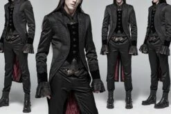 The Black Raven Tail Coat,SOLD OUT -Vintage Veil Clothing Store The Black Raven Tailcoat WY 1007LCM lands
