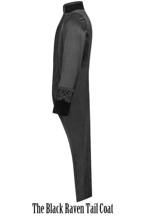 The Black Raven Tail Coat,SOLD OUT - Image 2