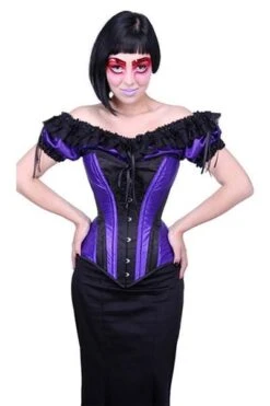 Purple Turn Of The Century Corset, Custom Sized -Vintage Veil Clothing Store Turn of the Century Corset 3 grande 072fc5e4 8dd7 4fb6 85bb beb2123c379f