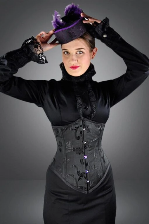 Under Bust Victorian Corset, Made To Order - Image 5