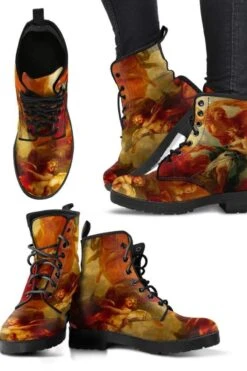 Versailles Print Boots, FREE SHIPPING