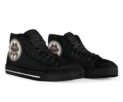 Aliens TikTok, Men's Hi Tops, FREE Shipping -Vintage Veil Clothing Store WeCametoTikTokhitops1