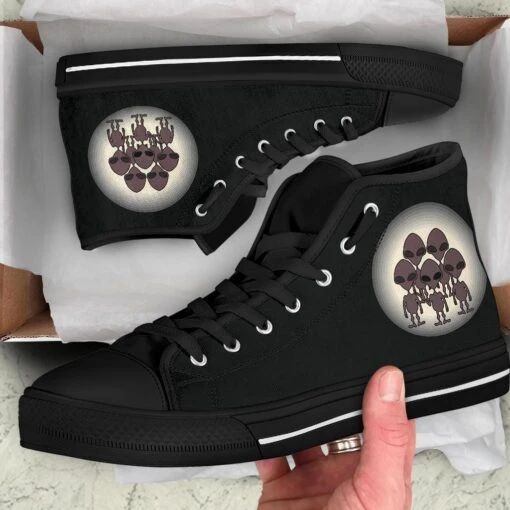 Aliens TikTok, Men's Hi Tops, FREE Shipping - Image 4