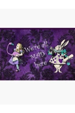 We're All Mad Here -Mask -Vintage Veil Clothing Store We reallmadheremask1800x1200