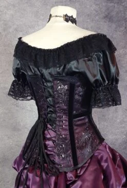 Victorian Under Corset Chemise -Vintage Veil Clothing Store alice chem ob back