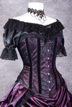 Victorian Under Corset Chemise -Vintage Veil Clothing Store alice chem obside