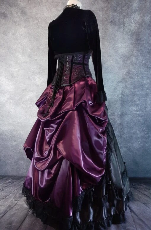 Amethyst Beauty Victorian Bustle Skirt - Image 6