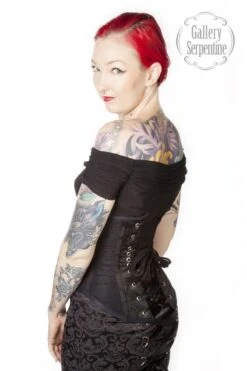 Arabesque Shape Wear Corset, Custom Sized -Vintage Veil Clothing Store arabesque3
