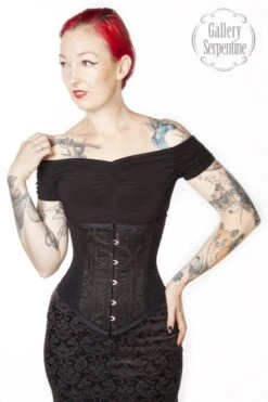 Arabesque Shape Wear Corset, Custom Sized -Vintage Veil Clothing Store arabesque4