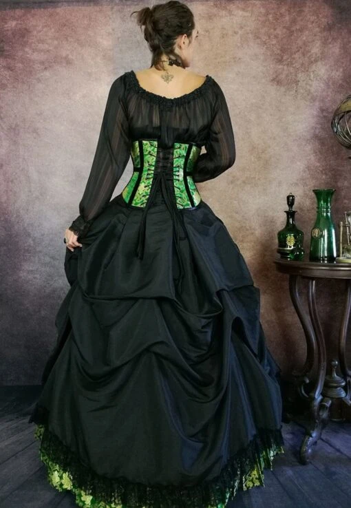 Emerald Majestica Palace Gown - Image 8