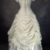 Victorian Alicia Wedding Gown, Made To Order -Vintage Veil Clothing Store bridal alicia toc front