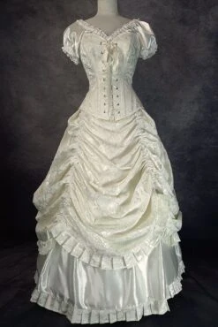Victorian Alicia Wedding Gown, Made To Order