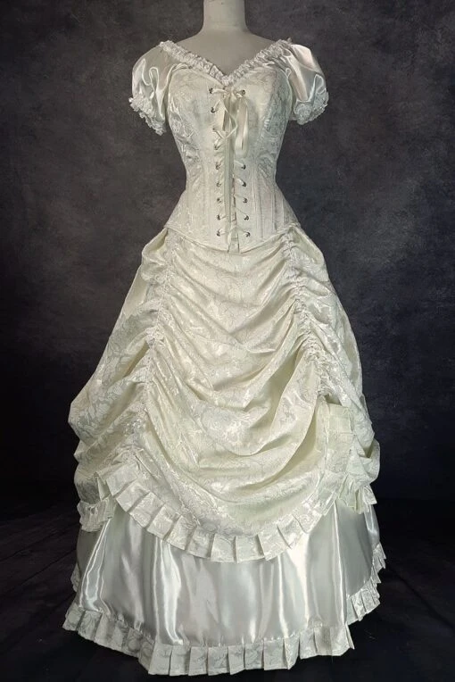 Victorian Alicia Wedding Gown, Made To Order
