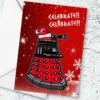 Doctor Who Printable Christmas Card - Dalek Christmas Card - Instant Download Printable Card -Vintage Veil Clothing Store christmas card thumgserpo