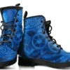 Dave's Blue Steampunk, Men's Vegan Boots, FREE Shipping -Vintage Veil Clothing Store davebluesteampunkboots1