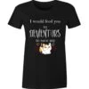I Would Feed You To Dementors Cat Tee -Vintage Veil Clothing Store dementors cat cute