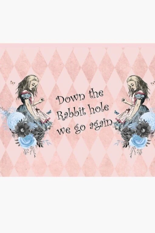 Down The Rabbit Hole We Go Again -Mask - Image 2