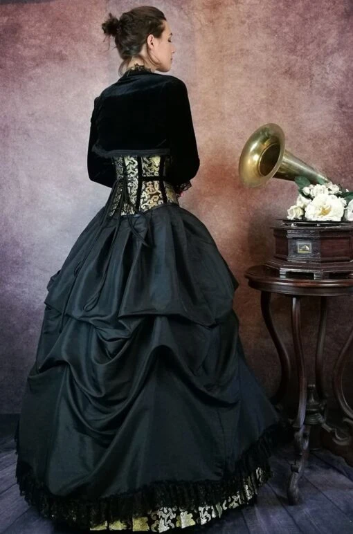 Golden Majestica Palace Gown - Image 6