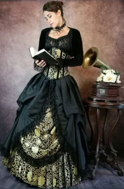 Golden Majestica Palace Gown