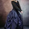 Blue Majestica Skirt Set -Vintage Veil Clothing Store ens blue db077340 ea78 4fb6 b745 f4a89d2bb89c