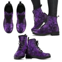 Purple Damask Printed Boots, FREE Shipping -Vintage Veil Clothing Store front 4 1024x1024 2x 7c6be24d a00b 4047 ba89 9c010bee23fa