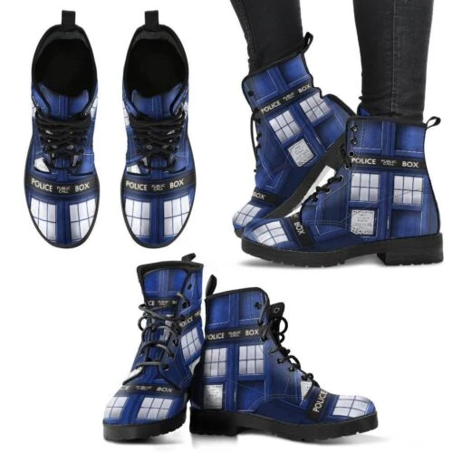 Dr Who Tardis Boots, FREE Shipping - Image 4
