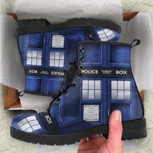 Dr Who Tardis Boots, FREE Shipping - Image 3