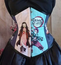 Demon Slayer Under Bust Corset