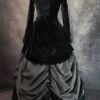 Long Black Rose Bolero, SOLD OUT -Vintage Veil Clothing Store grey lady back jacket 035ebd96 aa31 4c83 a862 d25708248433